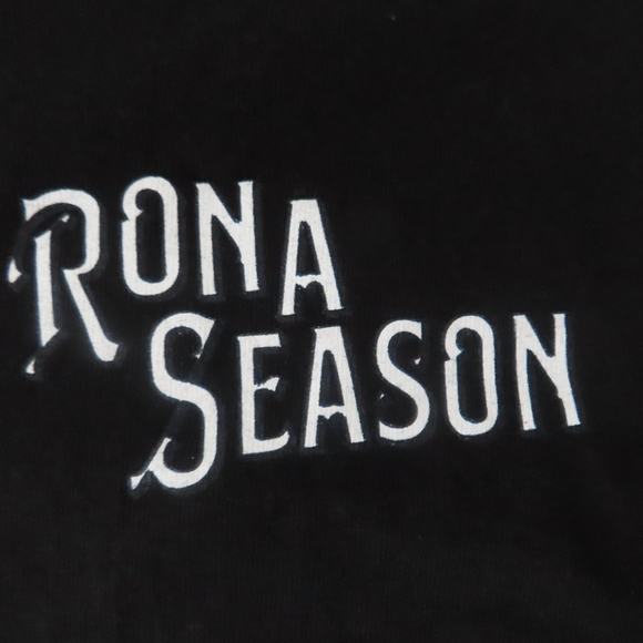 Full Send Tee Rona Season Parrot T-Shirt Black Size S - Picture 2 of 6